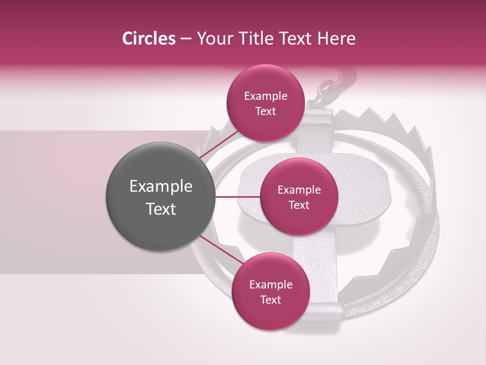 Chain Safety Steel PowerPoint Template
