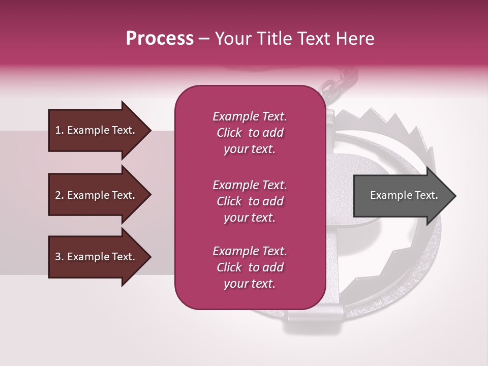 Chain Safety Steel PowerPoint Template