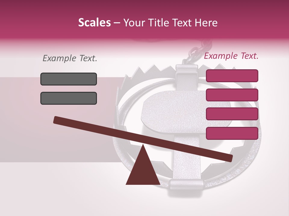 Chain Safety Steel PowerPoint Template