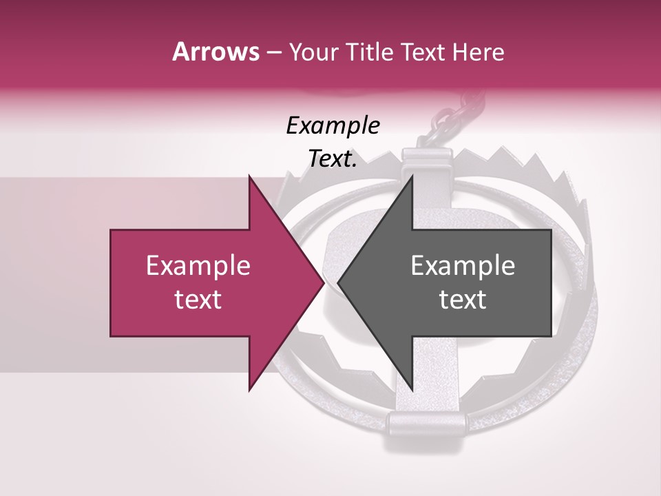 Chain Safety Steel PowerPoint Template
