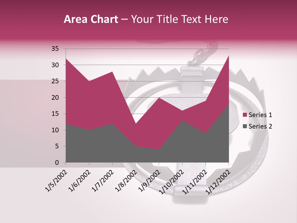 Chain Safety Steel PowerPoint Template