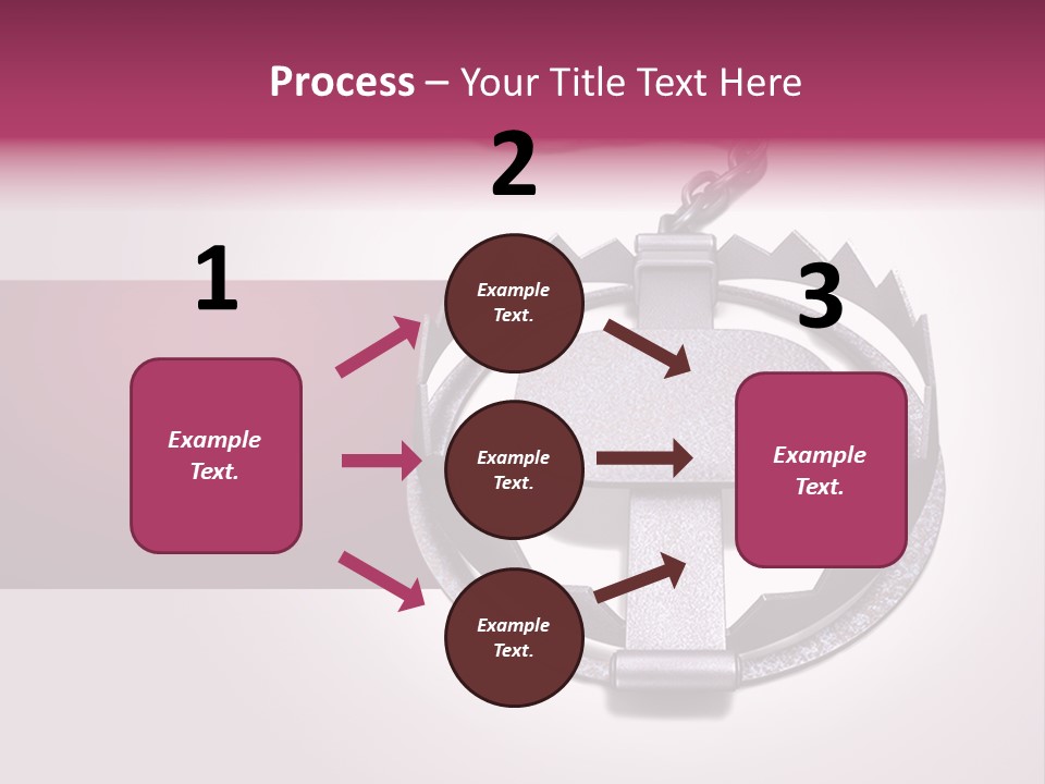 Chain Safety Steel PowerPoint Template
