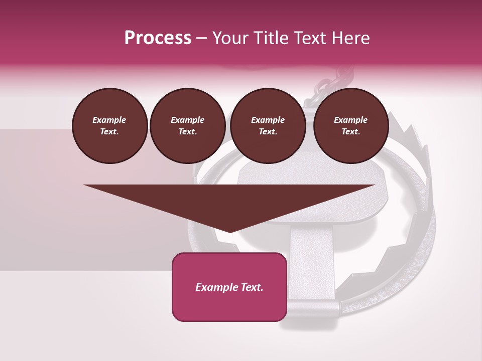 Chain Safety Steel PowerPoint Template
