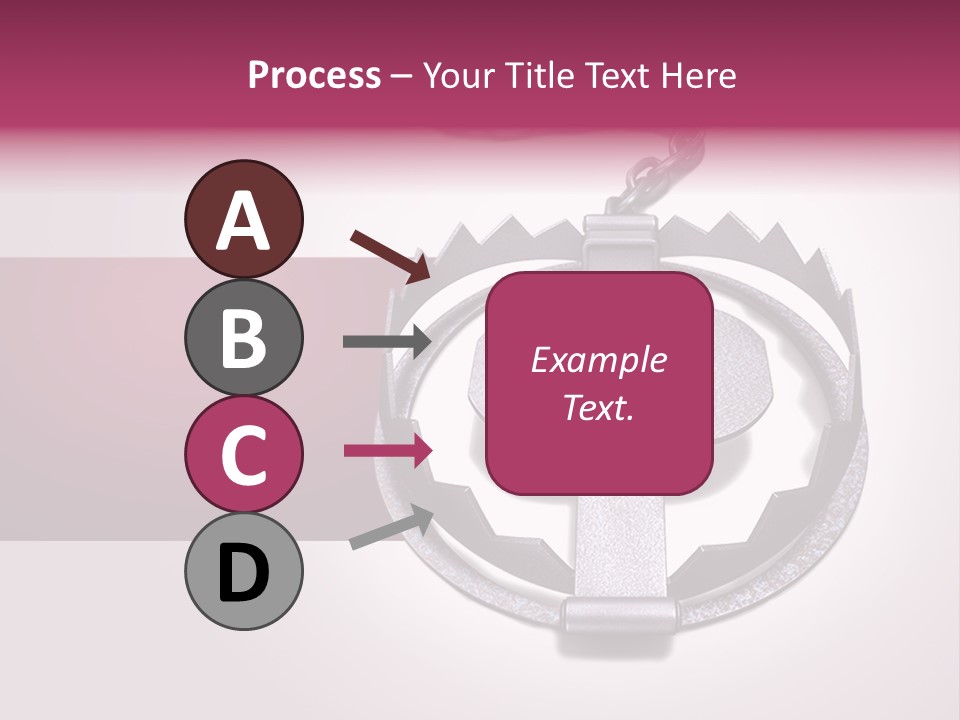 Chain Safety Steel PowerPoint Template
