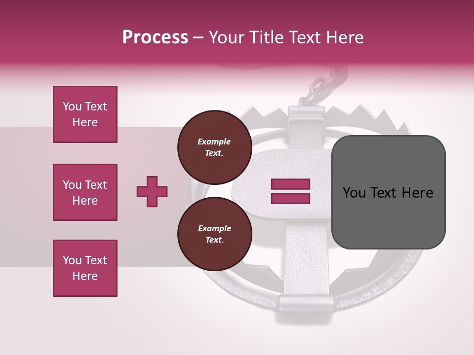 Chain Safety Steel PowerPoint Template