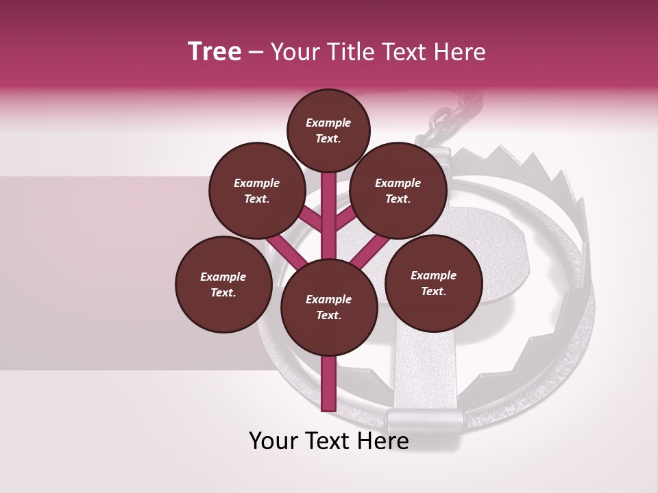 Chain Safety Steel PowerPoint Template
