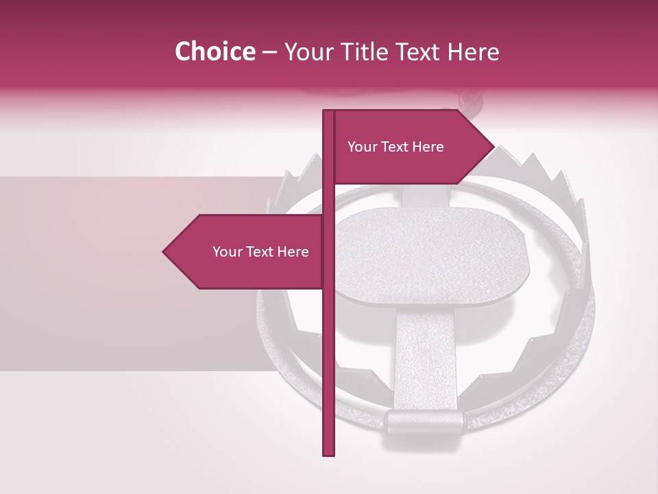 Chain Safety Steel PowerPoint Template
