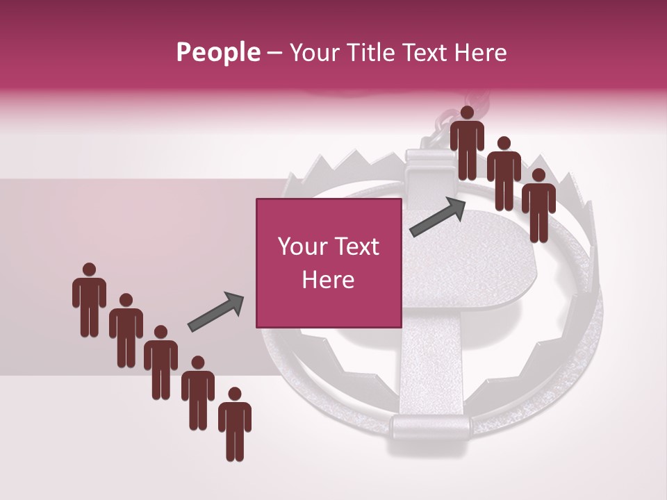 Chain Safety Steel PowerPoint Template