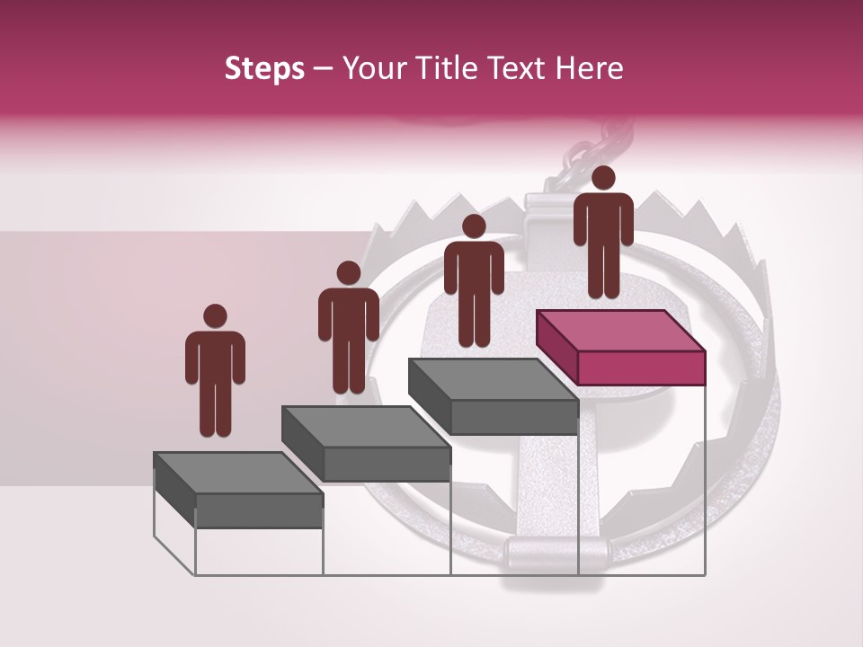 Chain Safety Steel PowerPoint Template