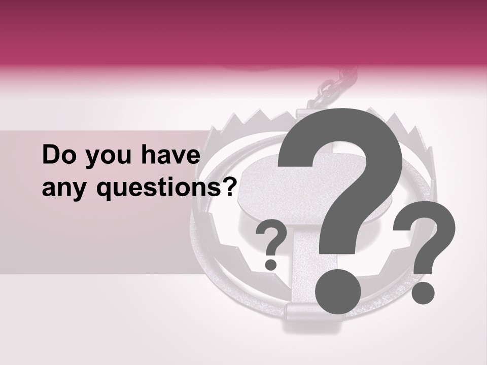 Chain Safety Steel PowerPoint Template