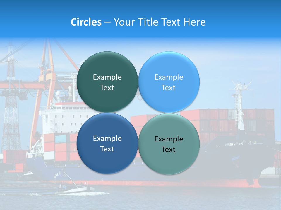 Export Commerce Locks PowerPoint Template