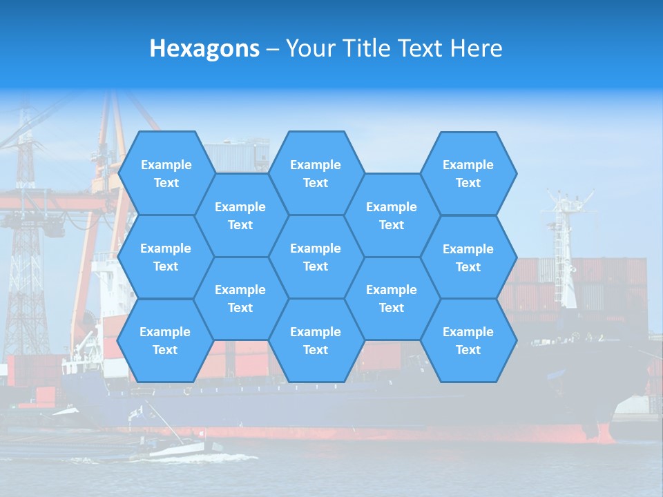 Export Commerce Locks PowerPoint Template