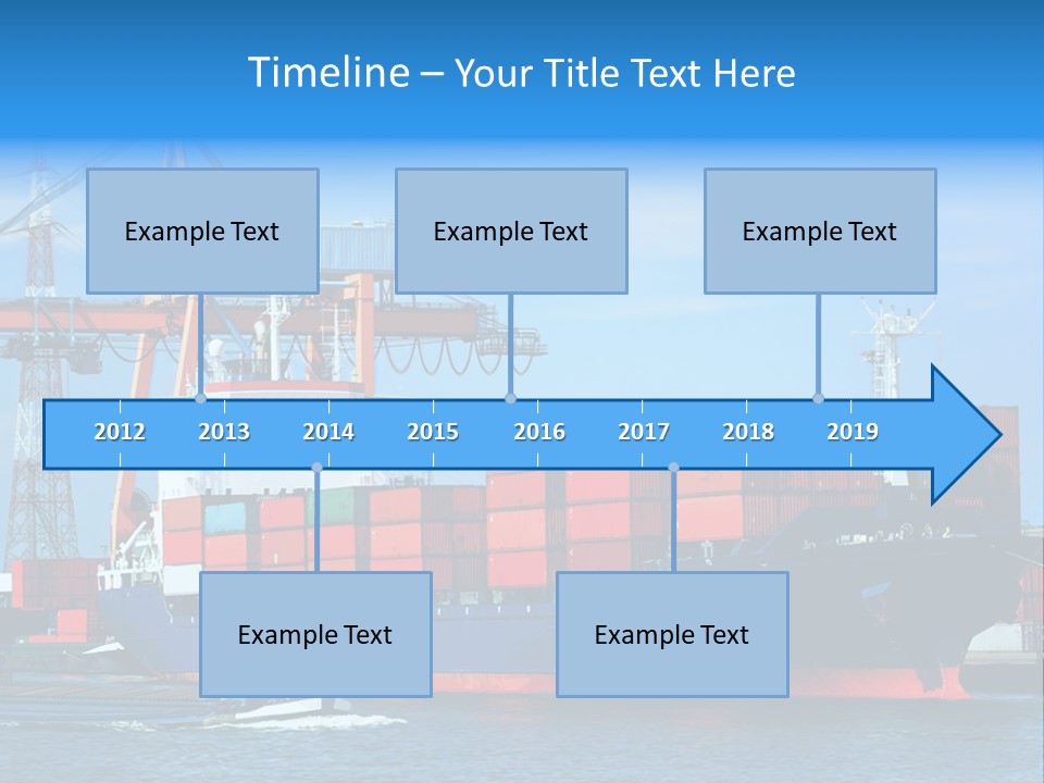 Export Commerce Locks PowerPoint Template