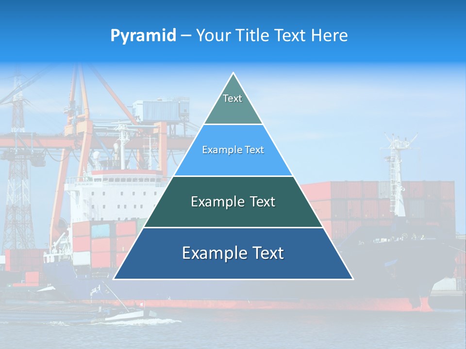 Export Commerce Locks PowerPoint Template