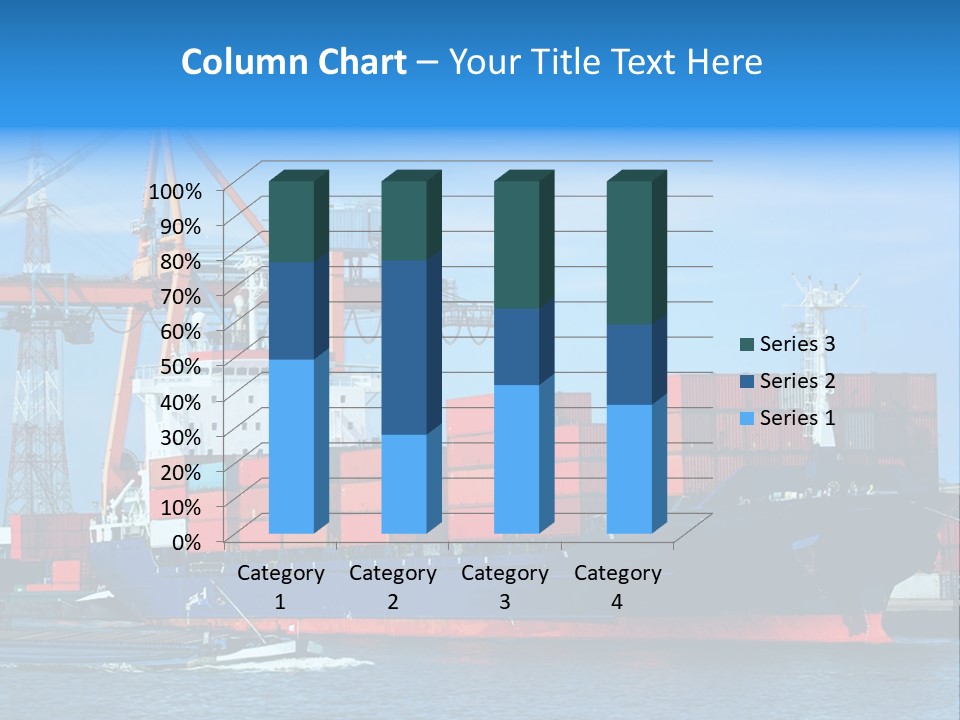 Export Commerce Locks PowerPoint Template