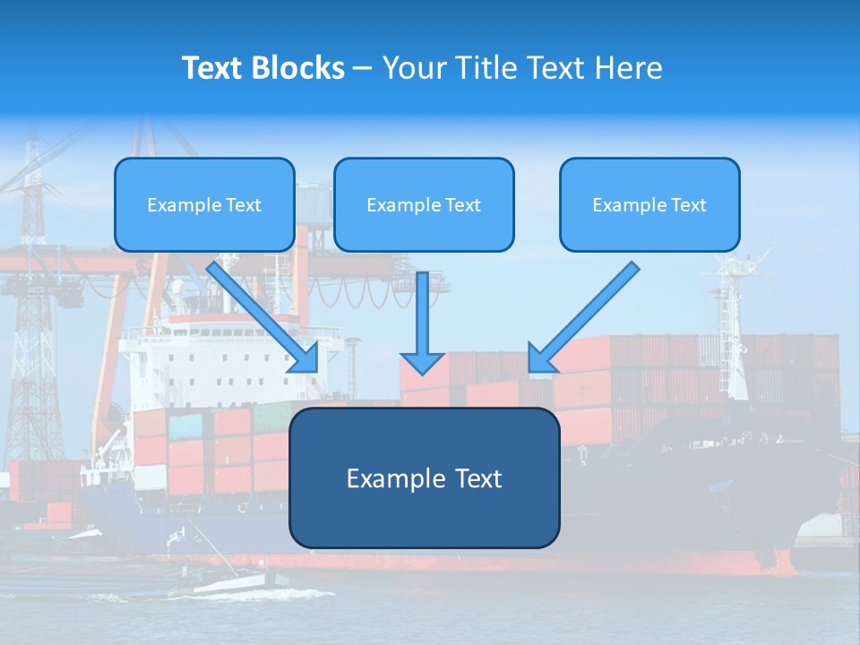 Export Commerce Locks PowerPoint Template