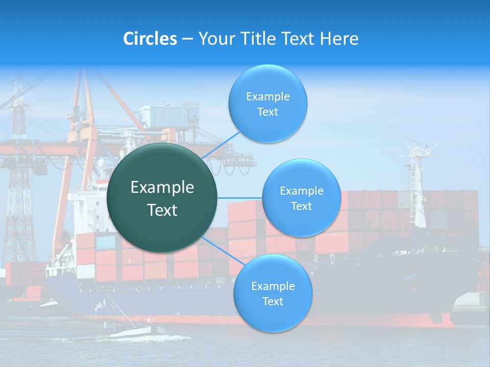 Export Commerce Locks PowerPoint Template