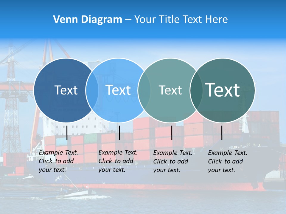 Export Commerce Locks PowerPoint Template