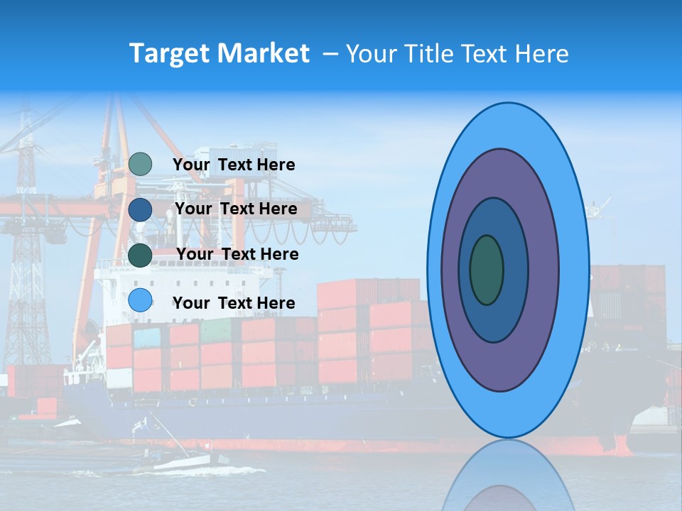 Export Commerce Locks PowerPoint Template