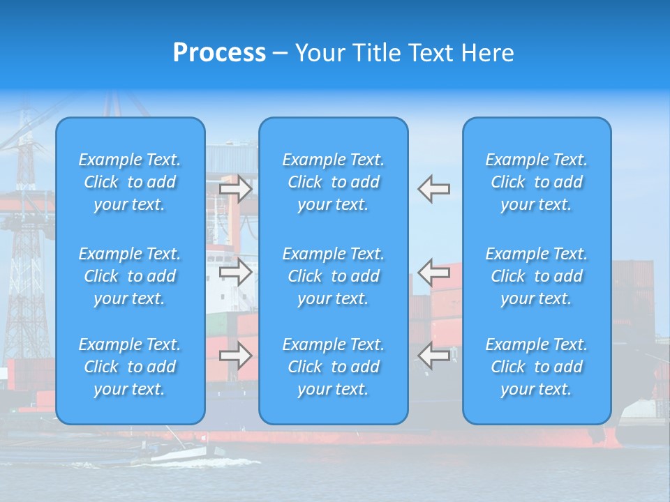 Export Commerce Locks PowerPoint Template