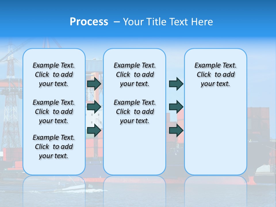 Export Commerce Locks PowerPoint Template