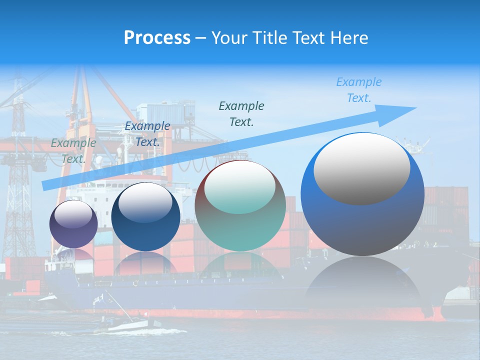 Export Commerce Locks PowerPoint Template