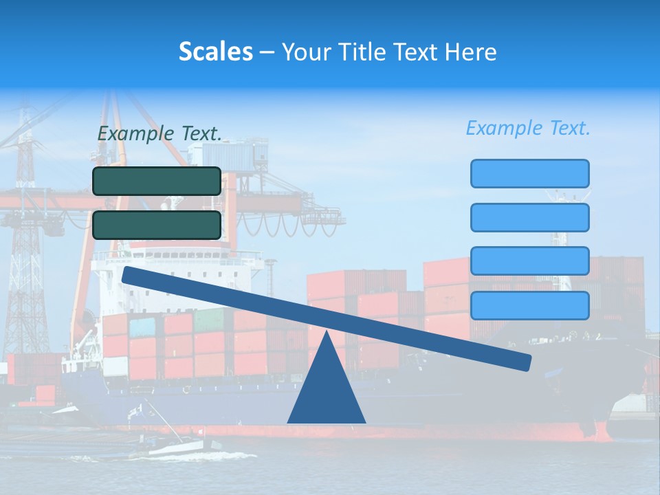 Export Commerce Locks PowerPoint Template