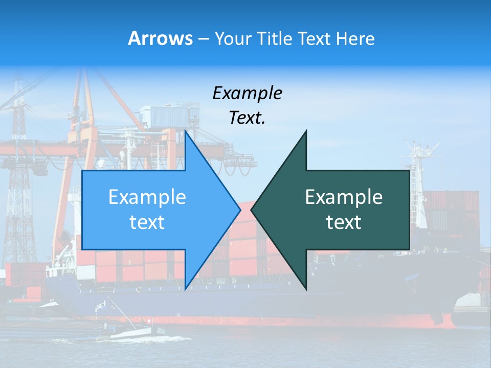 Export Commerce Locks PowerPoint Template