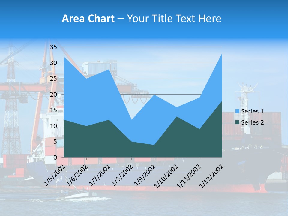 Export Commerce Locks PowerPoint Template