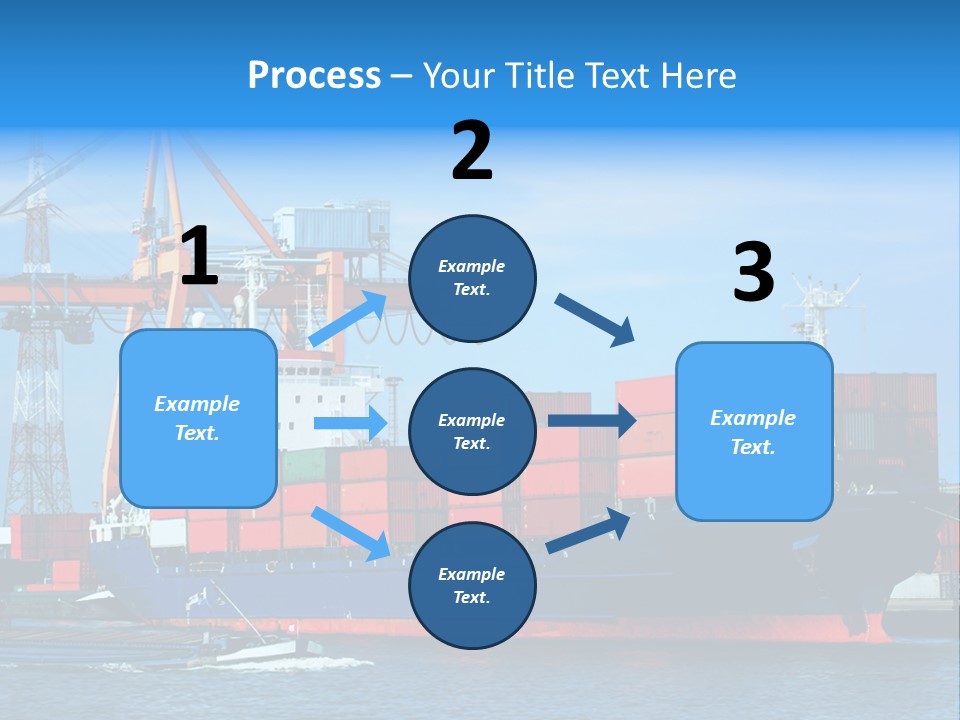 Export Commerce Locks PowerPoint Template
