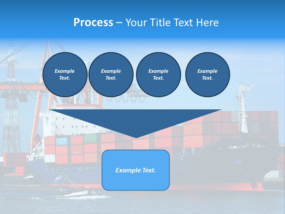 Export Commerce Locks PowerPoint Template