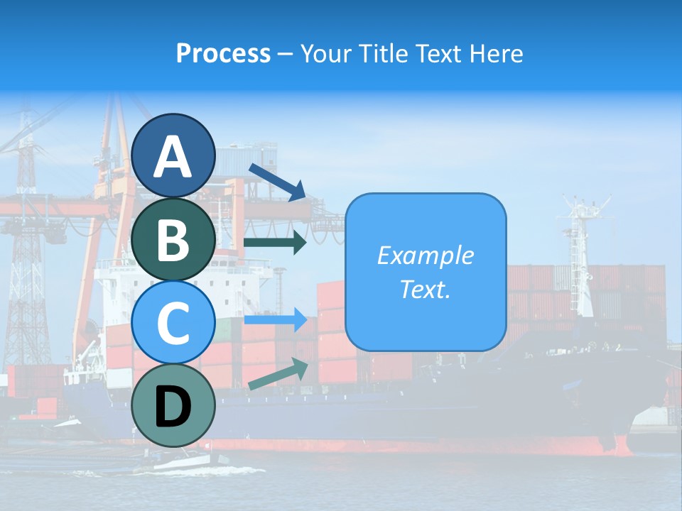 Export Commerce Locks PowerPoint Template