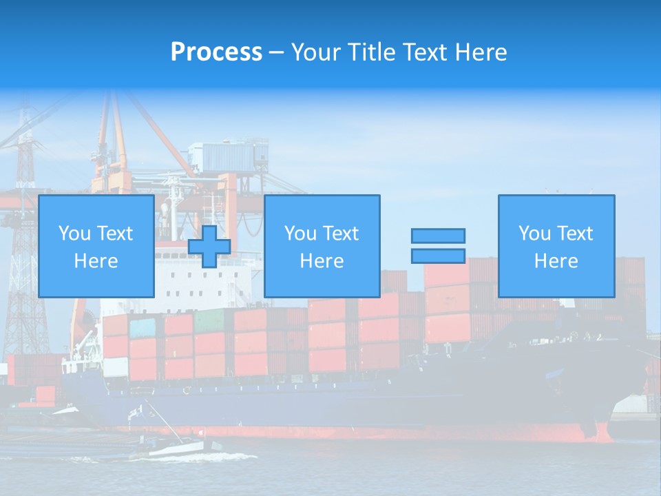 Export Commerce Locks PowerPoint Template