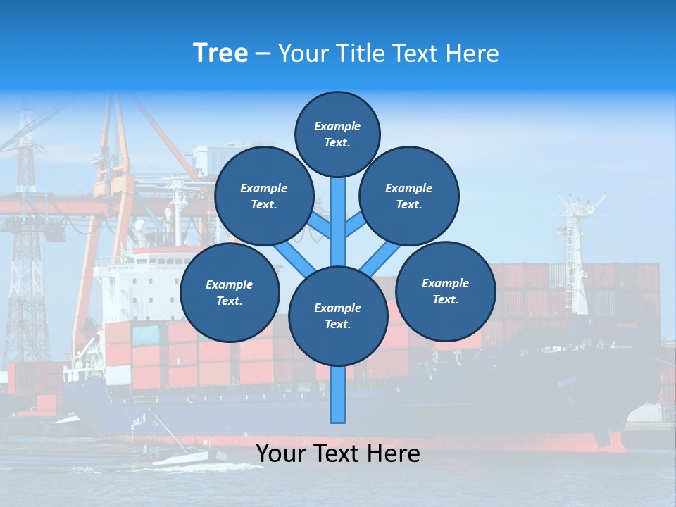 Export Commerce Locks PowerPoint Template