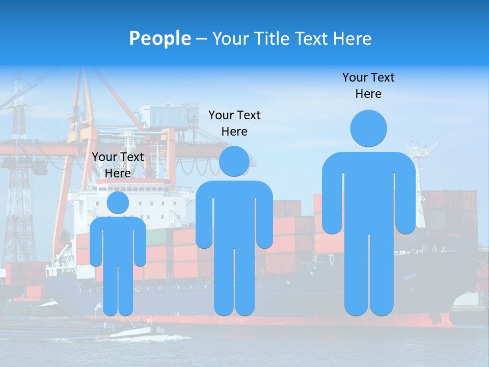 Export Commerce Locks PowerPoint Template