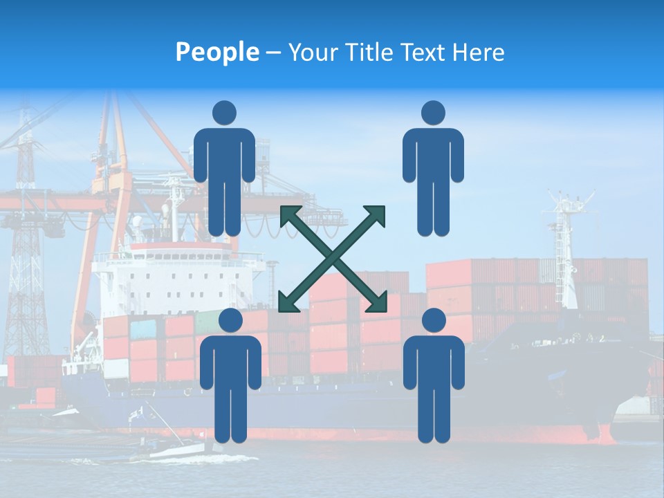 Export Commerce Locks PowerPoint Template
