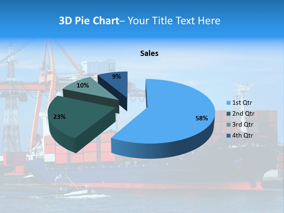 Export Commerce Locks PowerPoint Template