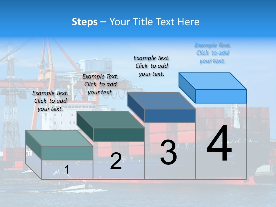 Export Commerce Locks PowerPoint Template