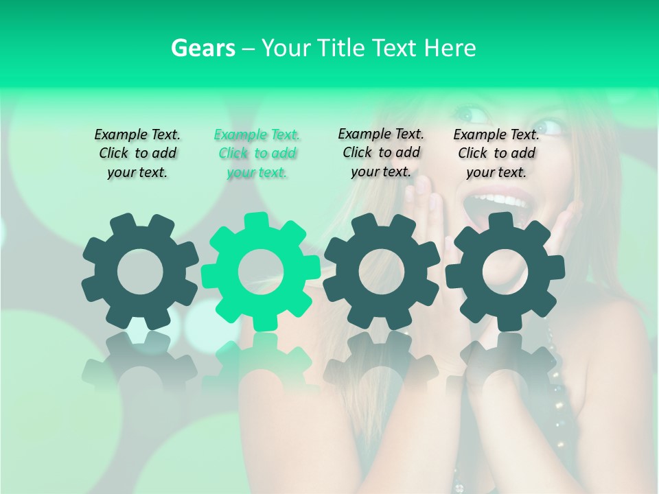 Character Happy Humor PowerPoint Template