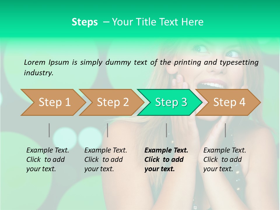 Character Happy Humor PowerPoint Template