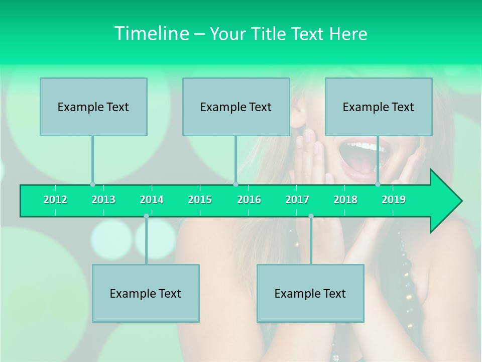 Character Happy Humor PowerPoint Template