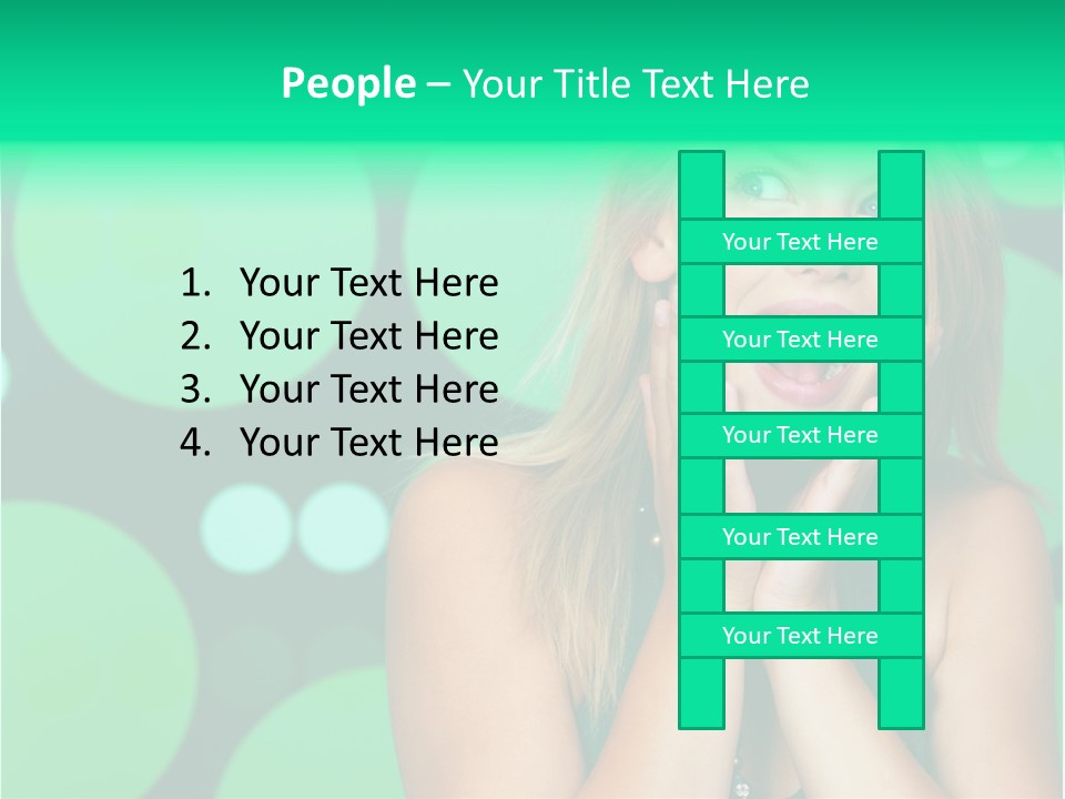 Character Happy Humor PowerPoint Template