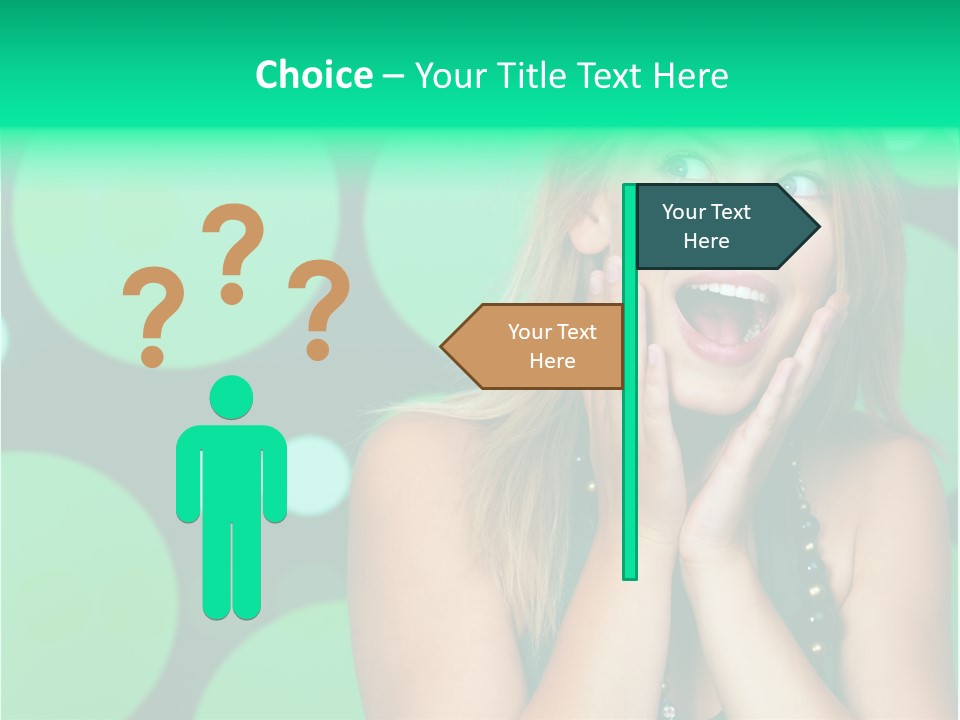 Character Happy Humor PowerPoint Template