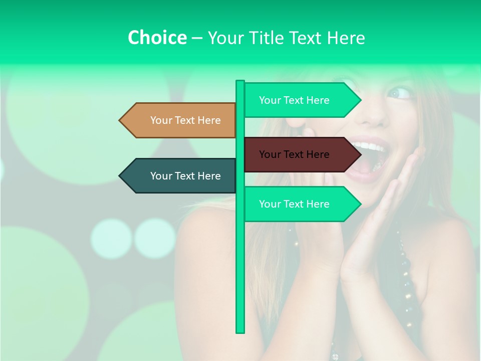 Character Happy Humor PowerPoint Template