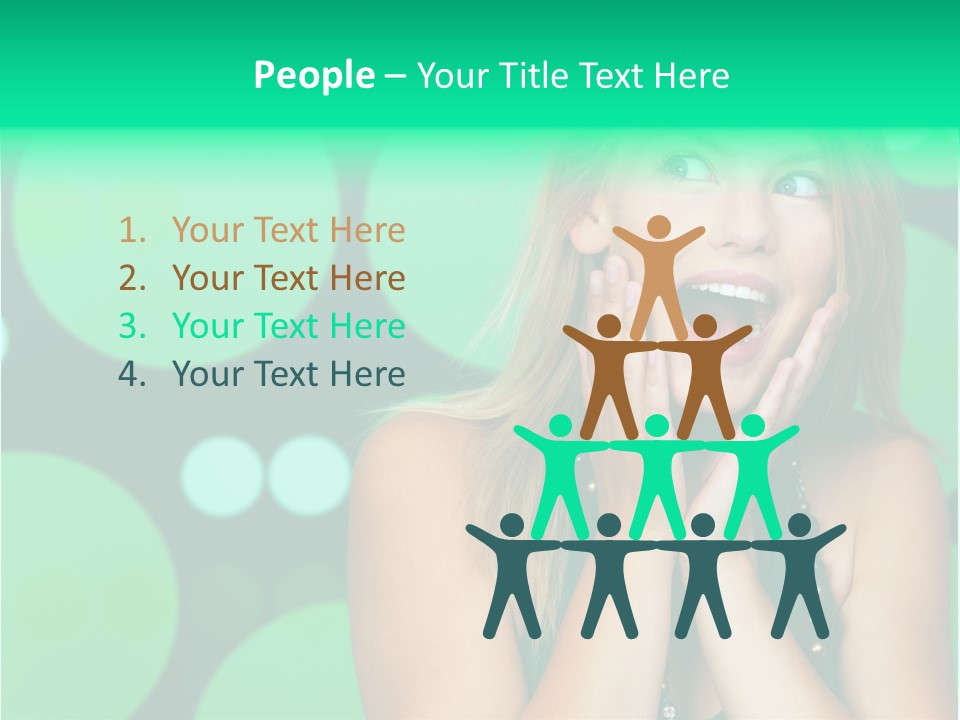 Character Happy Humor PowerPoint Template