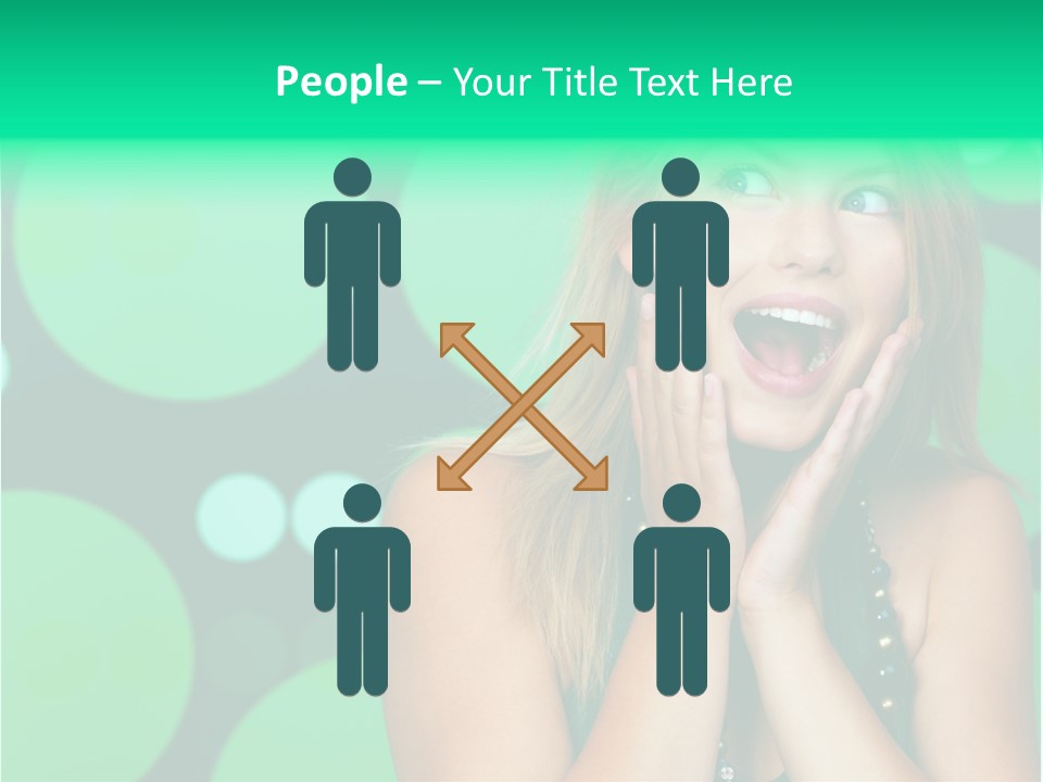 Character Happy Humor PowerPoint Template