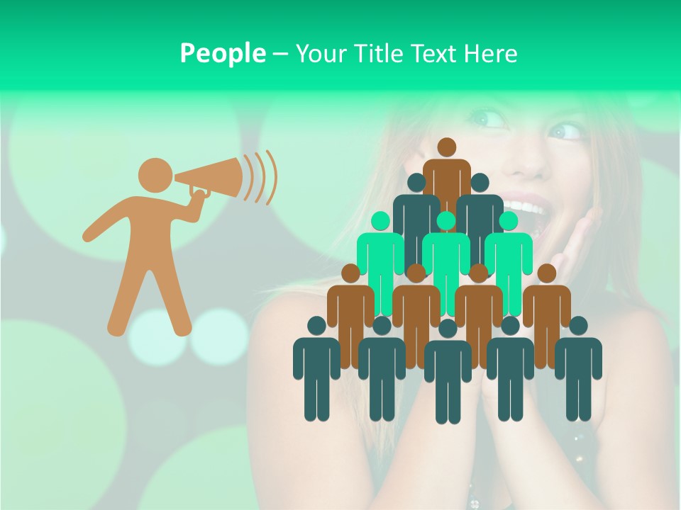 Character Happy Humor PowerPoint Template