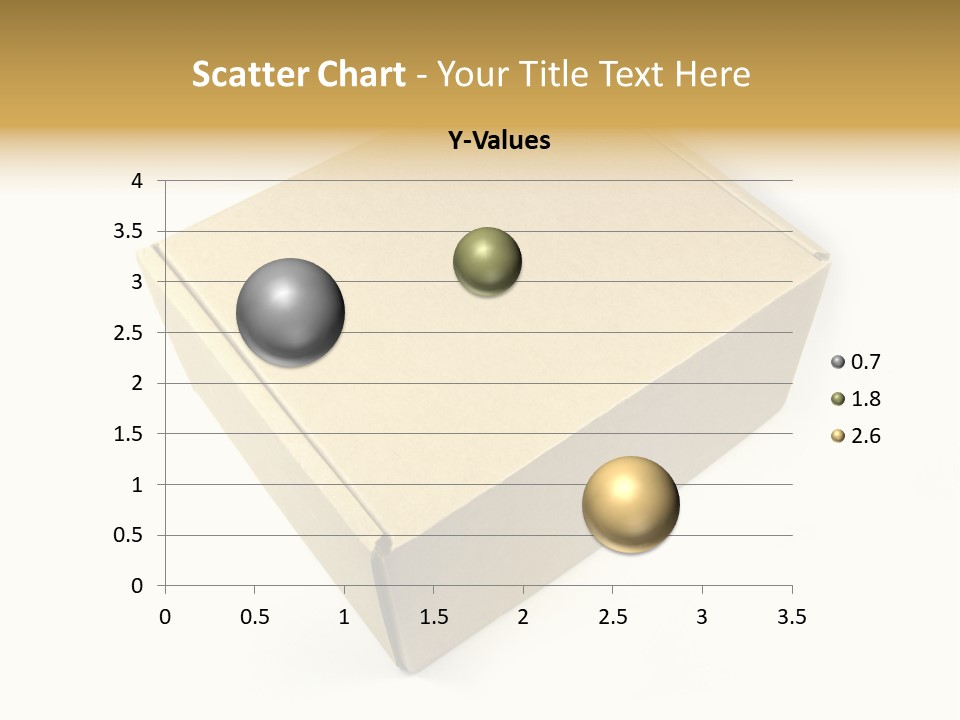 Brown Postage Card PowerPoint Template