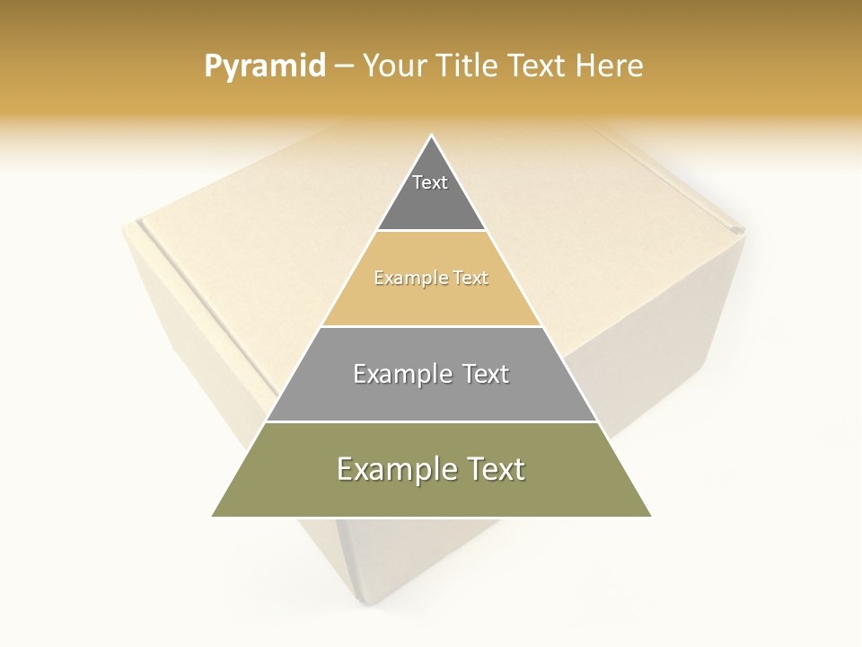 Brown Postage Card PowerPoint Template