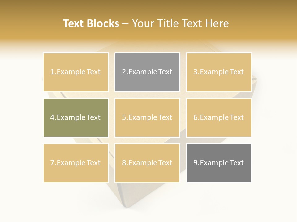 Brown Postage Card PowerPoint Template